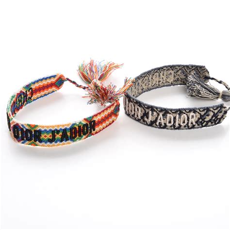 christian dior j'adior cotton bracelet dupe|christian dior bracelets.